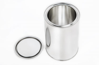 Puszka metalowa BenBow 1 L z pokrywą, ocynkowana